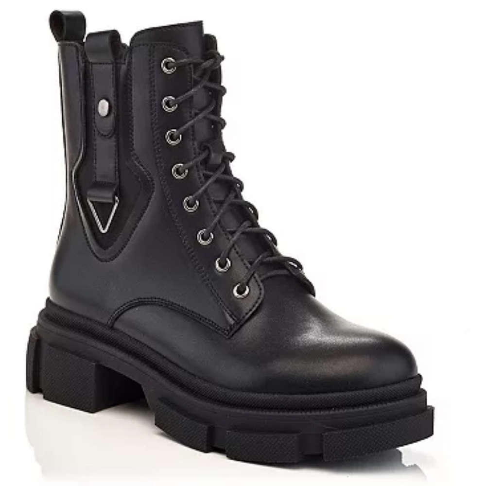 NEW Henry Ferrera Cali 400 Women's Platform Combat Boots